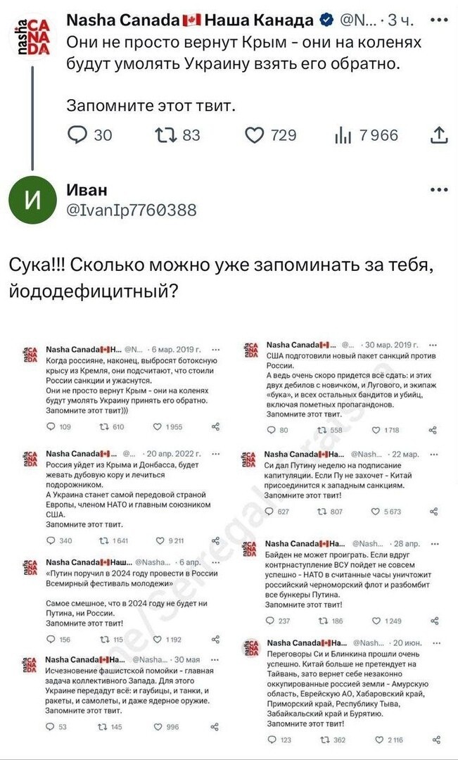 Канадский рагуль попал в котёл