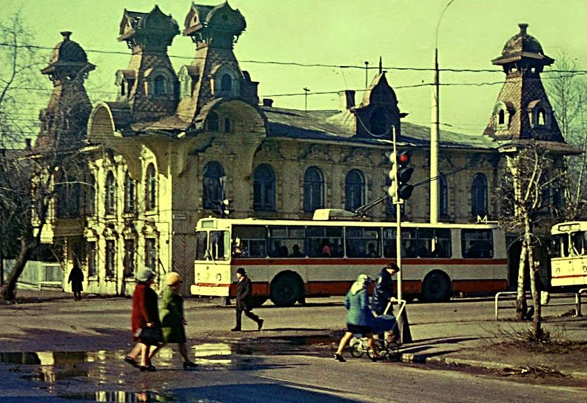 Рыбинск, Ярославская область, ул. Пушкина, 1978 год.