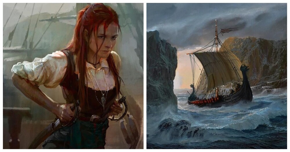 Как дочь правителя викингов переквалифицировалась в пиратскую королеву