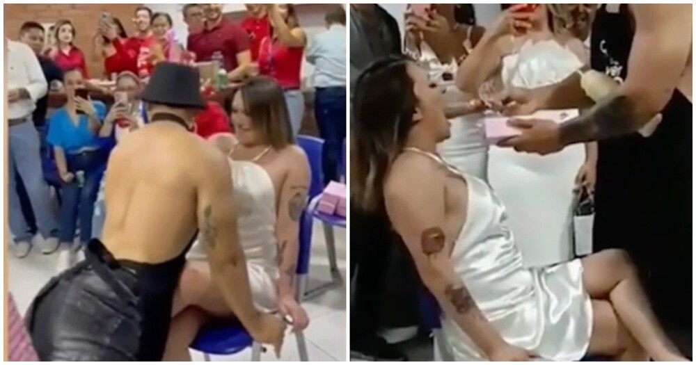 Колумбийская служительница Фемиды устроила эротическое шоу прямо в здании суда