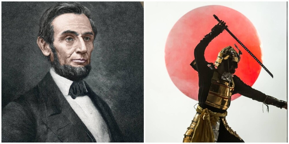 6. Японские самураи могли отправить факс Аврааму Линкольну. Факс изобрели в 1840-х годах, а первая коммерческая факсимильная служба была запущена в 1865 году. Самураи существовали до конца 1870-х годов, а Авраам Линкольн умер в апреле 1865-го