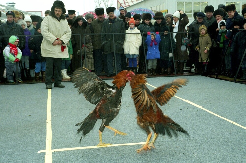 Проводы русской зимы на Нижегородской ярмарке, 1998 год.