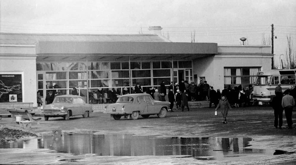 Феодосия, Крым, автовокзал, 1970-е годы.