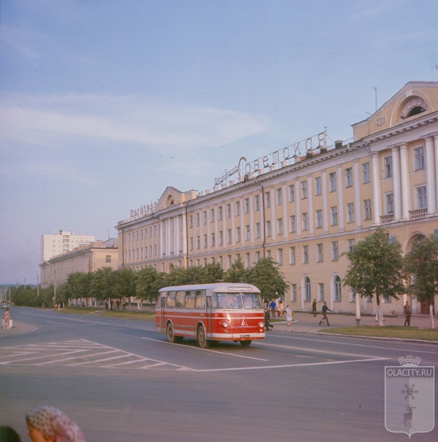 Йошкар-Ола, гостиница "Советская", 1974 год.
