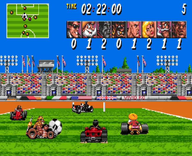 Топ-10 лучших гоночных игр на приставке "Sega mega drive 2"
