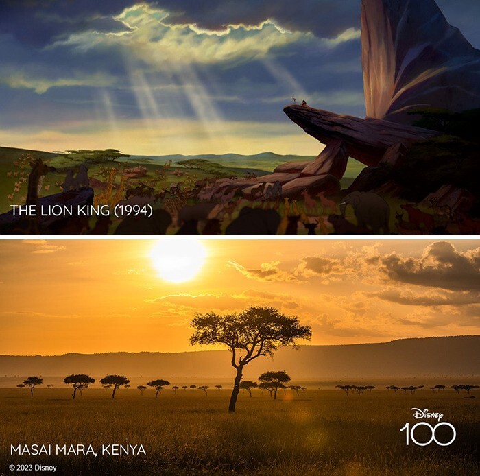 10. "Король Лев" (1994)/Масаи-Мара, Кения