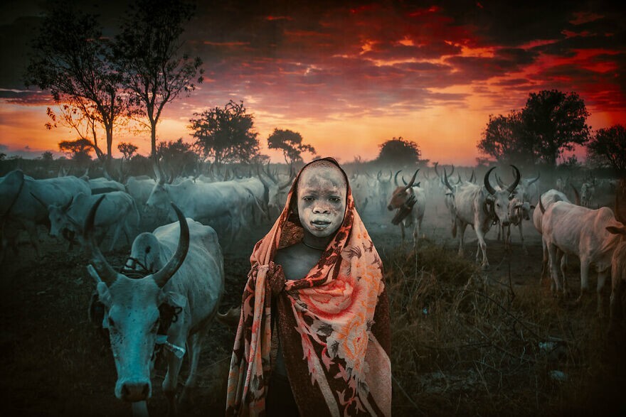 2. Мальчик из этнической группы Мандари, Южный Судан. Фотограф - Svetlin Yosifov