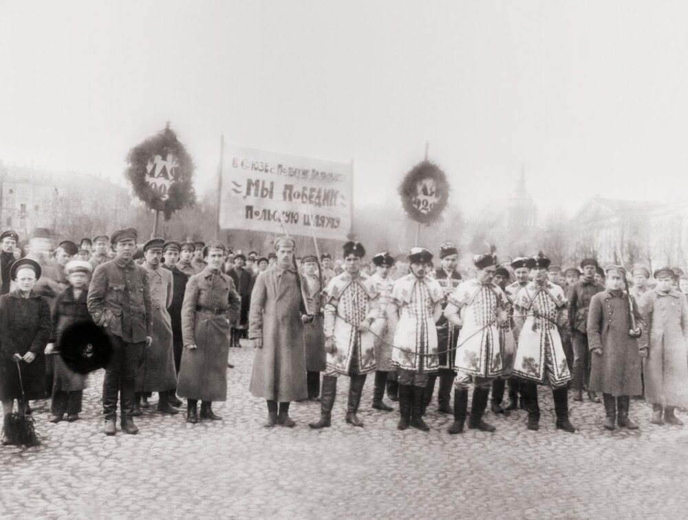 6. Первомайская демонстрация, 1920 год, Петроград