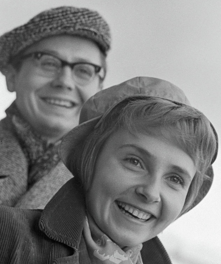 Людмила Крылова и Олег Табаков, 1964 год