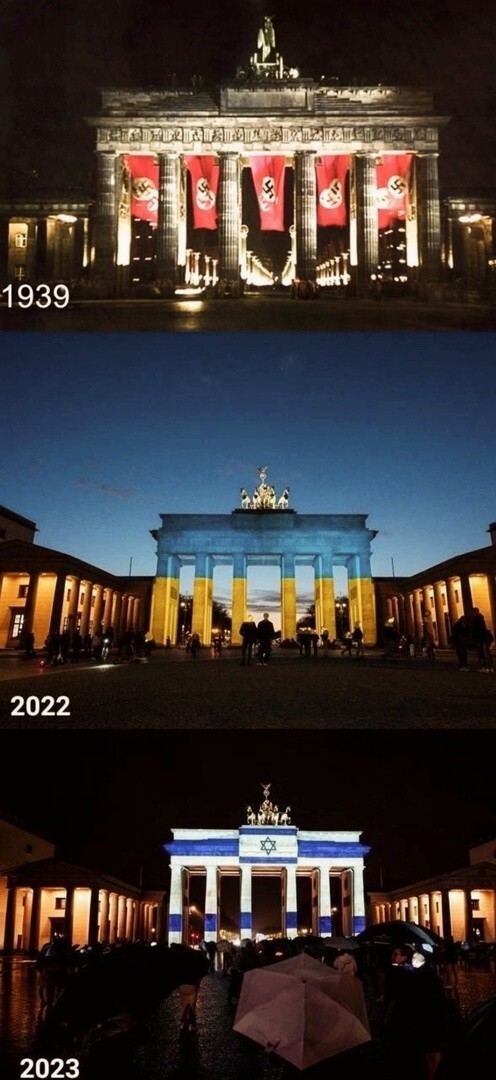 Бранденбургские ворота как зеркало проблем человечества
