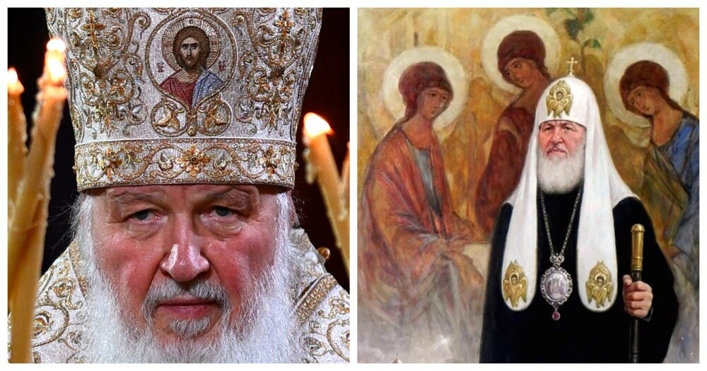 В Даниловском монастыре так толком и не смогли объяснить, почему на иконах у них появился патриарх Кирилл