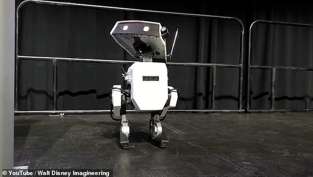 Дизайнеры говорят, что их целью было создать робота, который мог бы быть «выразительным» во время движения
