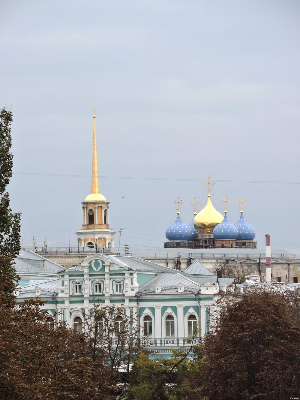 Пасмурный октябрьский день в Рязани