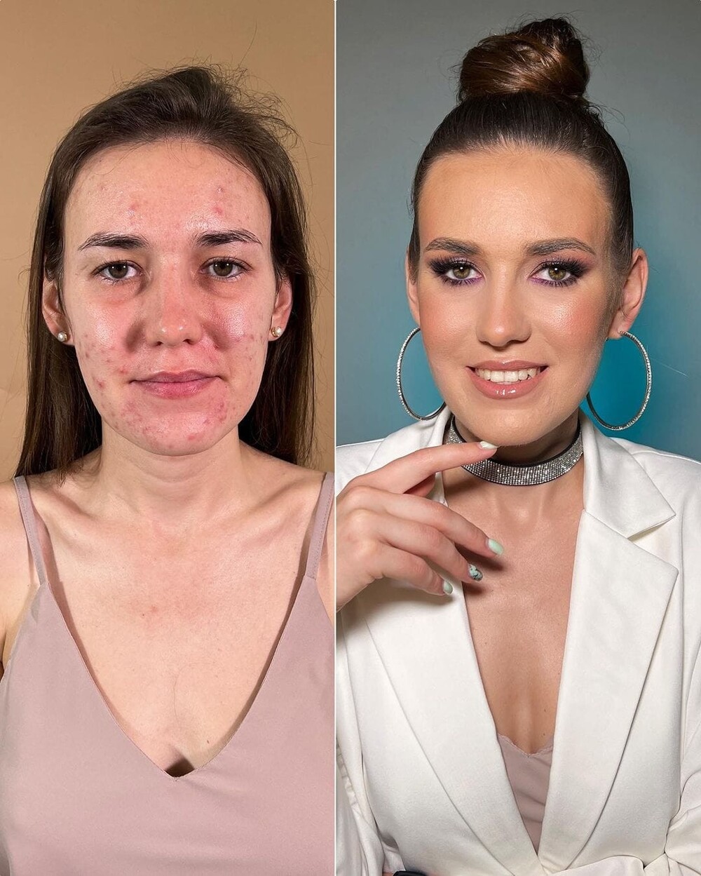 Магия макияжа: 14 девушек преобразились до неузнаваемости благодаря профессиональным