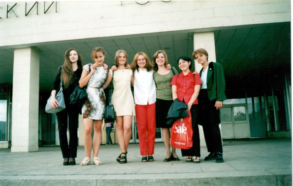 Студентки, 2000 год.