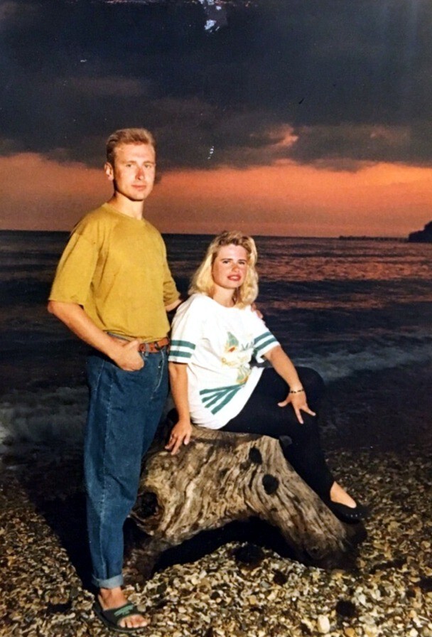 Молодая пара, середина 90-х.