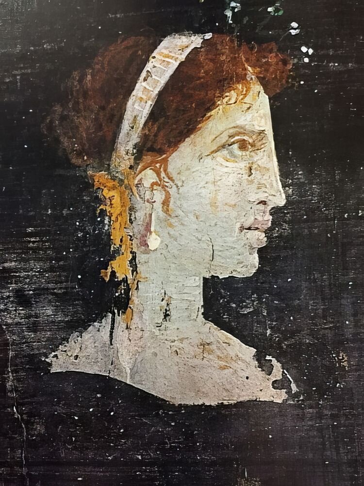Портрет рыжеволосой женщины, I век н.э.
