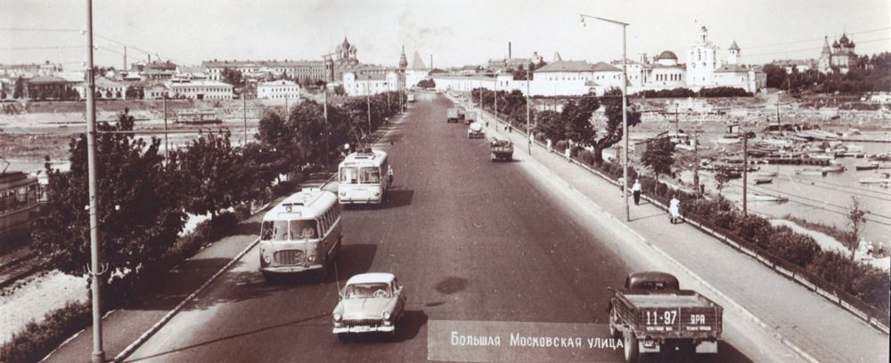 Ярославль, Большая Московская улица, 1960-1970-е годы.