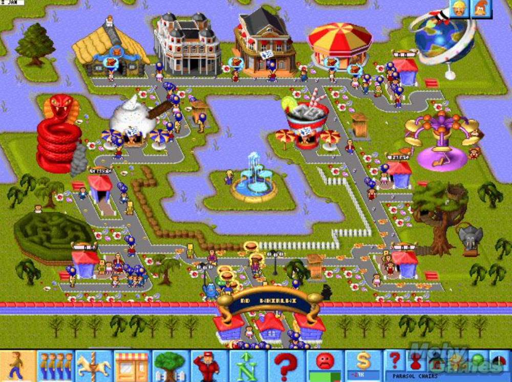 Theme Park (1994) и Theme Hospital (1997)
