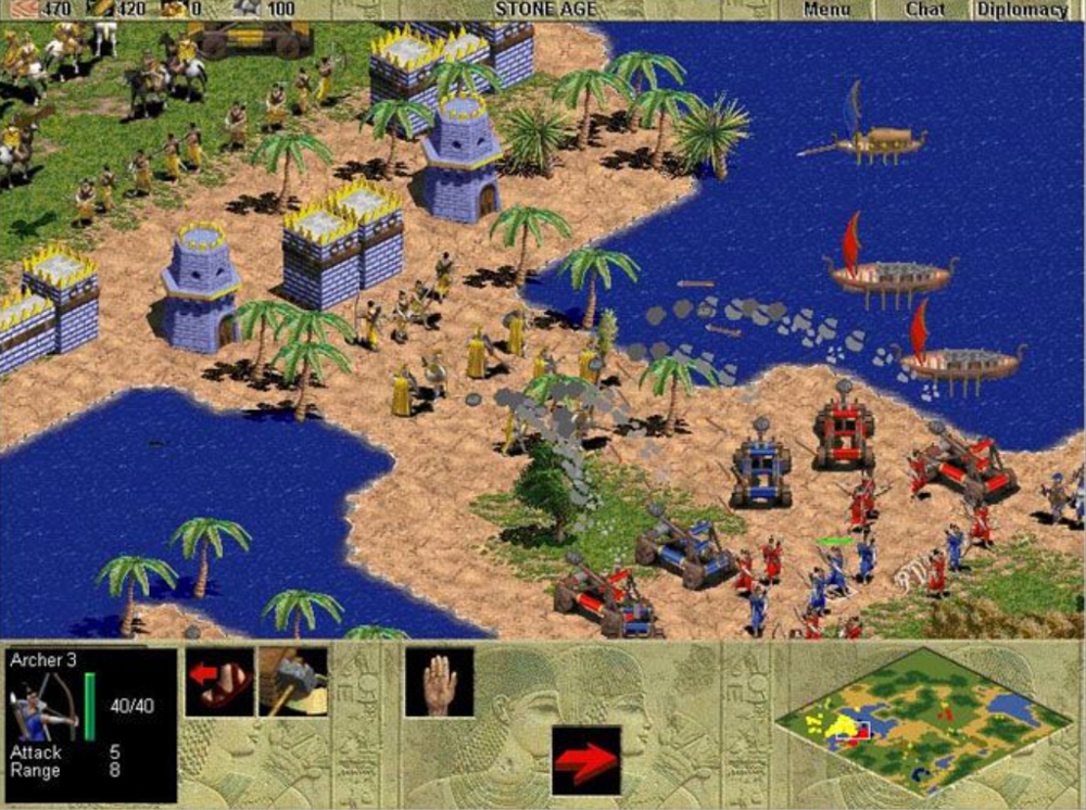 Age of Empires (1997) и Age of Empires II (1999)
