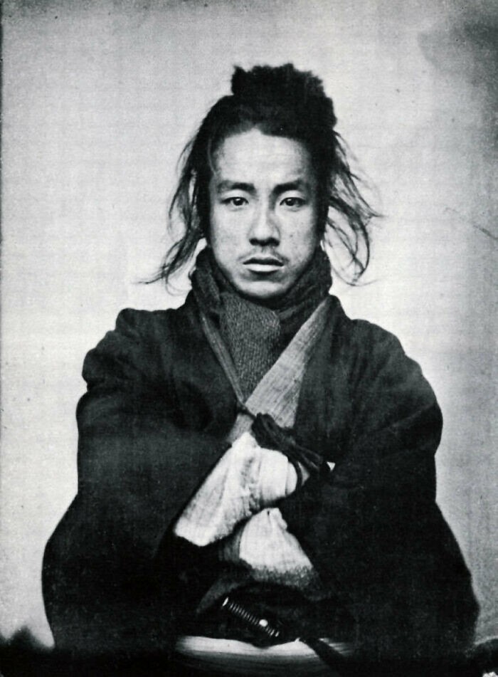 28. Японский самурай в последние дни правления сёгуната Токугава, 1865 год