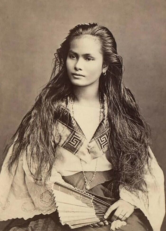 27. Женщина с филиппинского острова Лузон, 1875 год