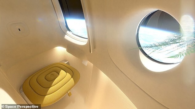 Земля в иллюминаторе видна: роскошный туалет для космических туристов от Space Perspective