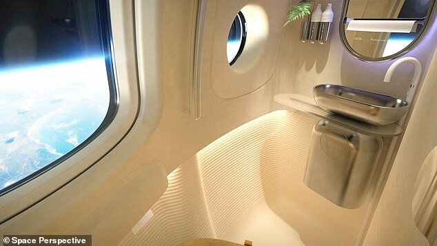Земля в иллюминаторе видна: роскошный туалет для космических туристов от Space Perspective