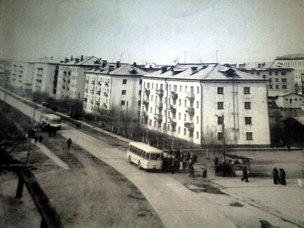 Онега, Архангельская область, 1970-1980-е годы.