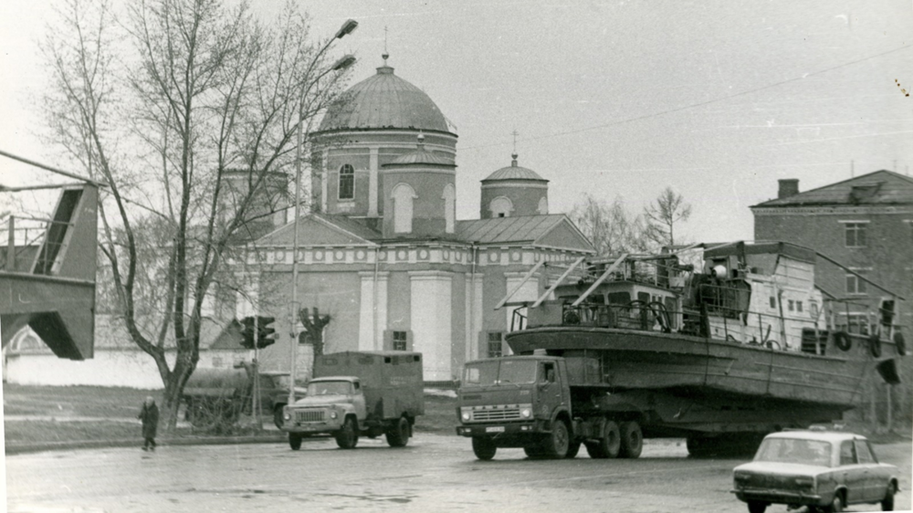 Ачинск, Красноярский край, ул. Свердлова, середина 1980-х годов.