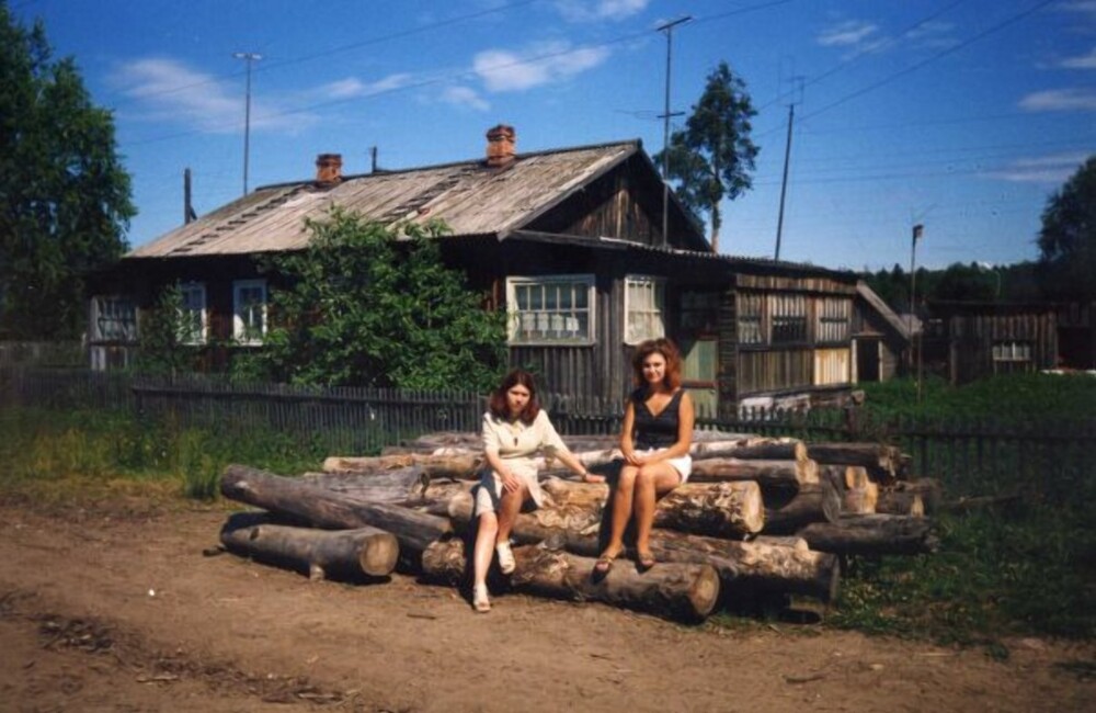 В деревне, 1997 год.