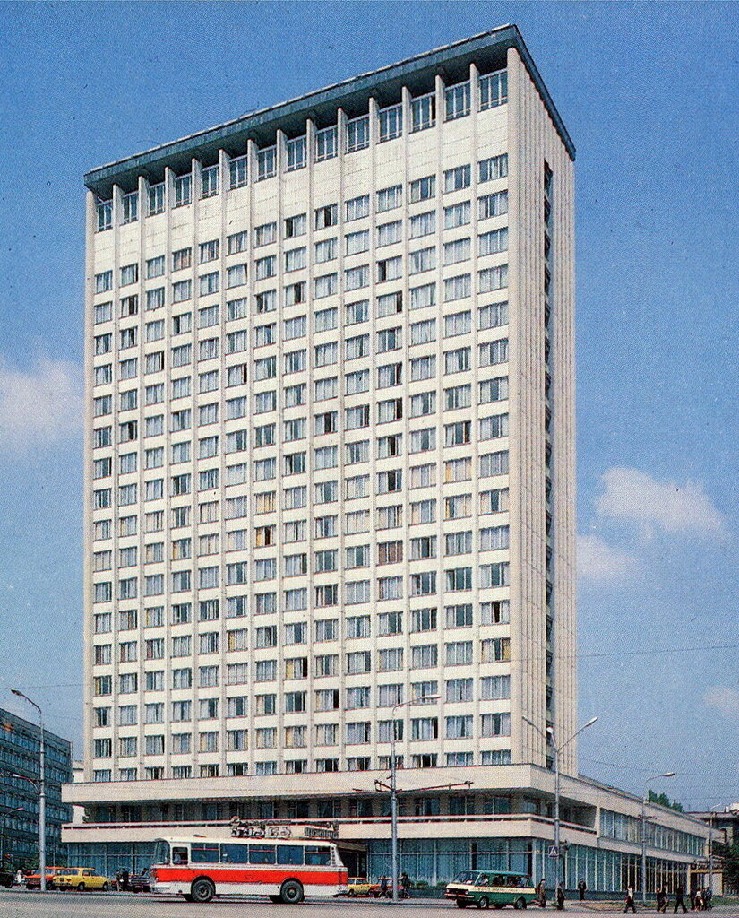 Тбилиси, гостиница "Аджария", начало 1980-х годов.