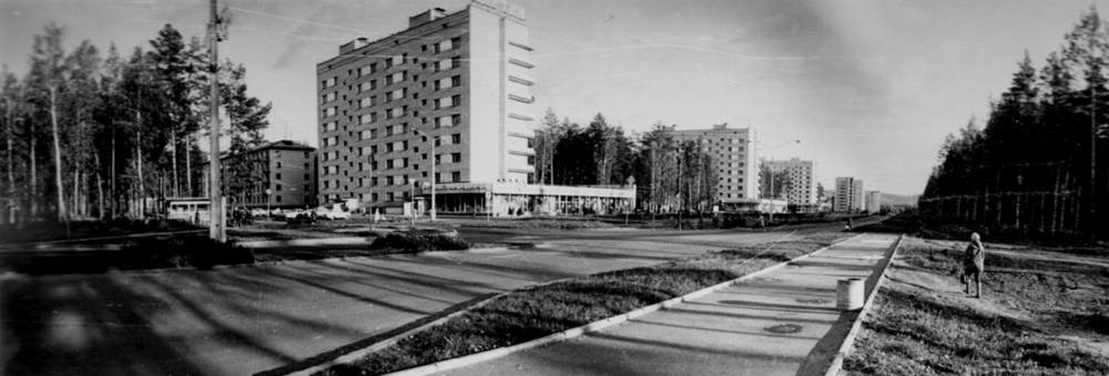 Красноярск-26 (Железногорск), ЗАТО, Красноярский край, проспект Энтузиастов, 1981 год.