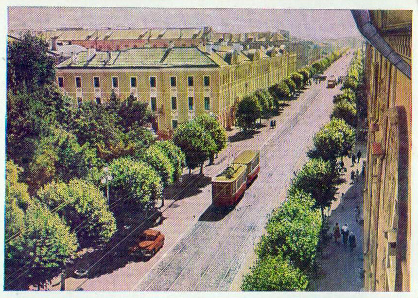 Калинин (Тверь), Советская улица, 1961 год.