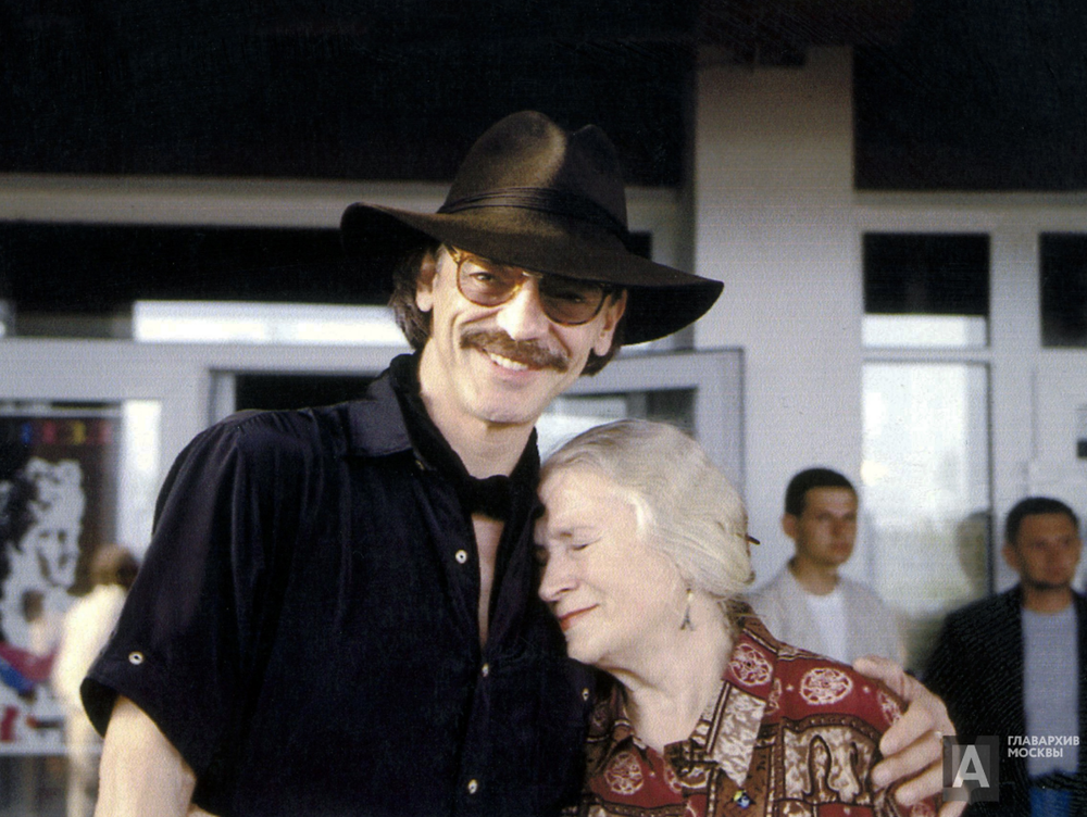 Михаил Боярский и Любовь Соколова на кинофестивале «Созвездие», 1990-е годы