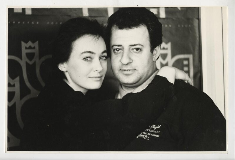 Лариса Гузеева и Мамука Кикалейшвили, 1990 год