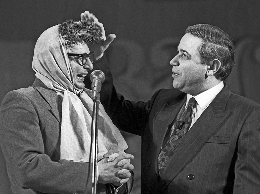 Вадим Тонков и Евгений Петросян, 1992 год