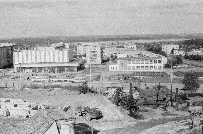 Козьмодемьянск, Марийская АССР, центр, 1970 - 1980-е годы.