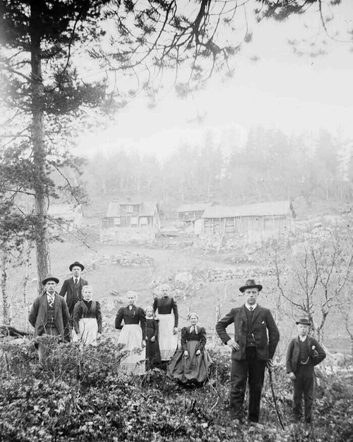 40. Норвежские крестьяне, 1900-е годы
