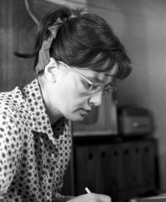 Солистка Московского театра оперетты Татьяна Шмыга, 1966 год