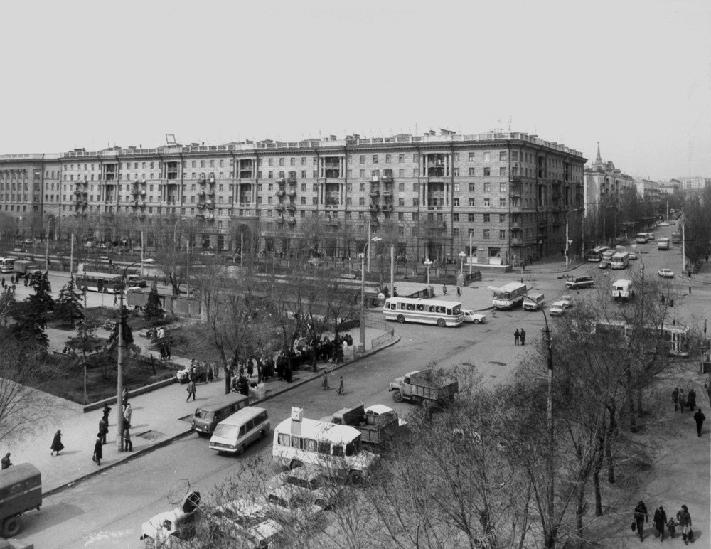 Волгоград, Комсомольская ул. 1980-е годы.