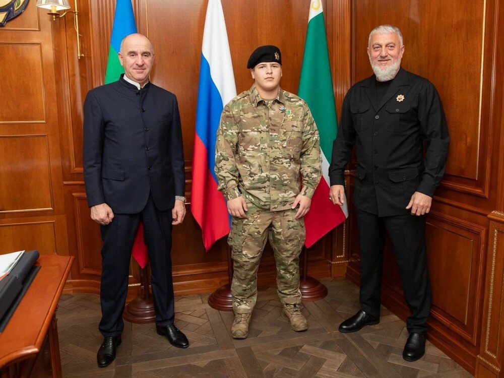 15-летнему сыну Кадырова вручили еще две награды