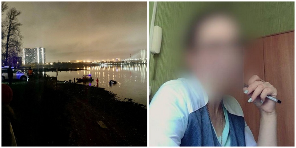 В Санкт-Петербурге мигрант забыл поставить на ручник автомобиль, в котором утонула беременная медсестра