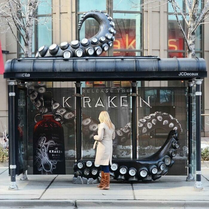 16. Kraken Rum — «Выпускайте Кракена!»