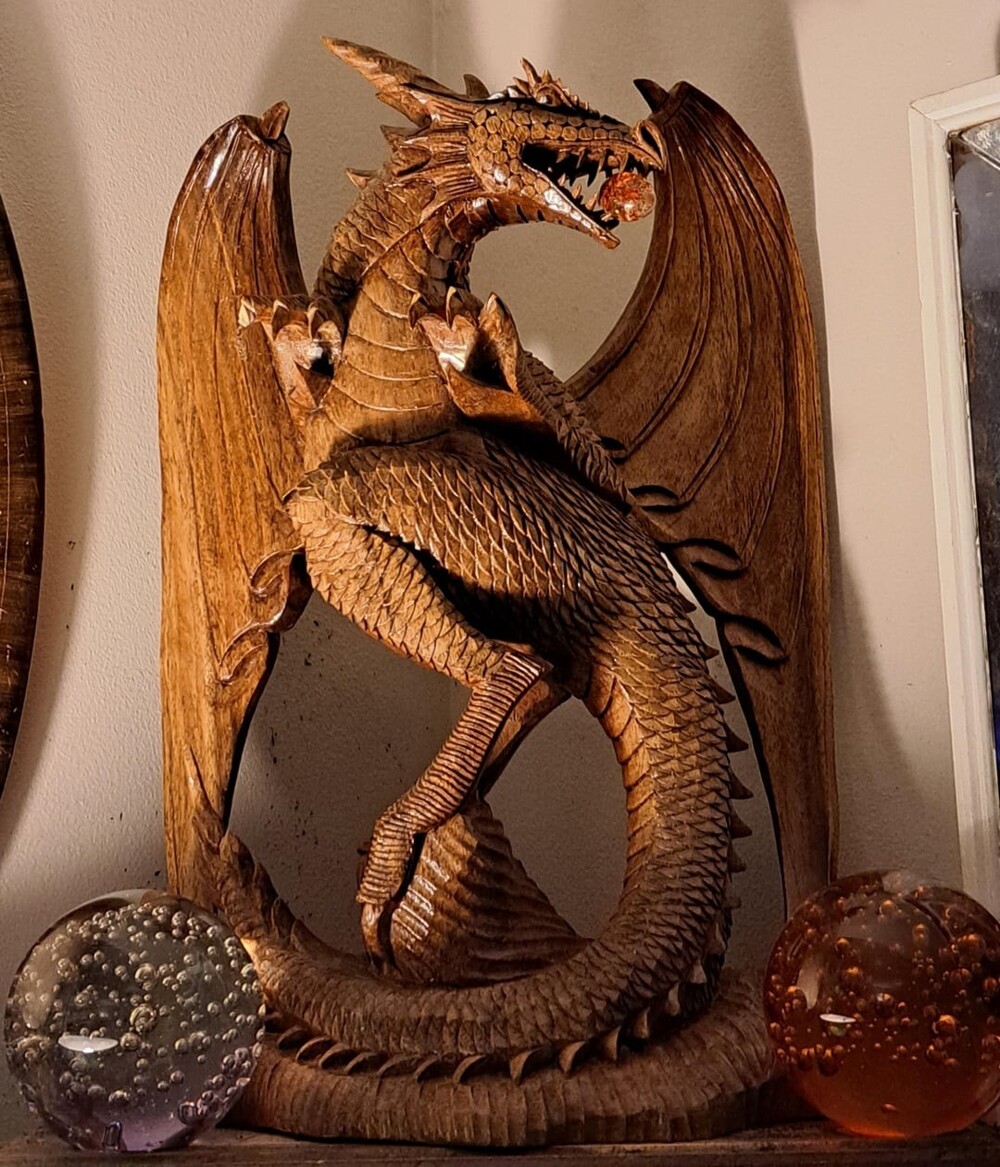 14. Самая красивая скульптура дракона, которую я когда-либо видел