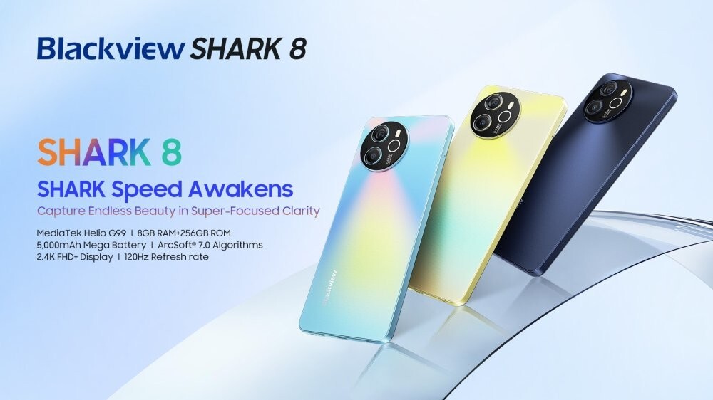 Blackview выпустила первую модель серии SHARK — Blackview SHARK 8