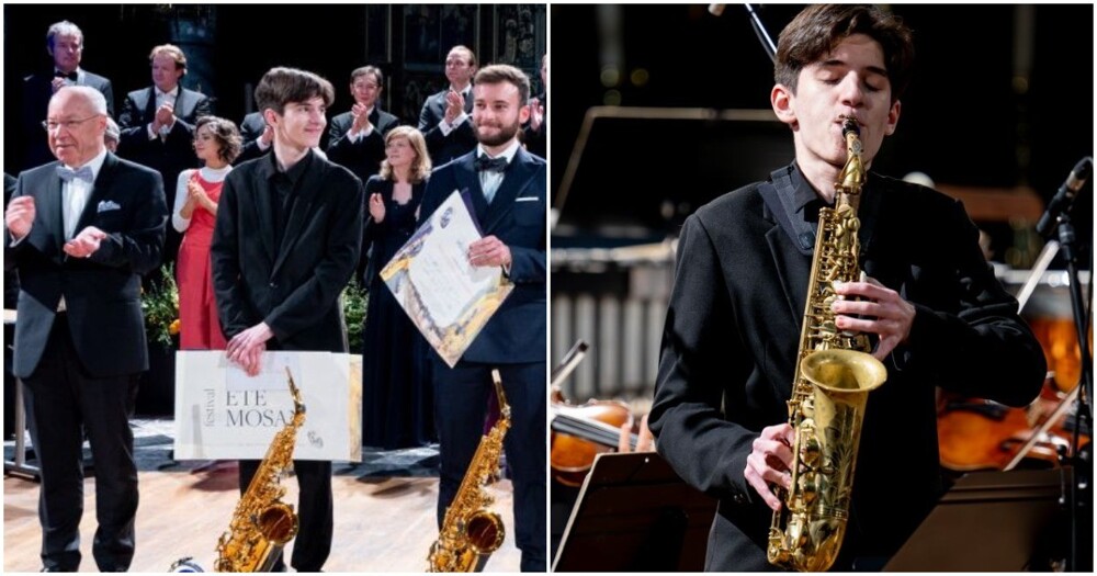 Подросток из России выиграл международный конкурс саксофонистов в Бельгии
