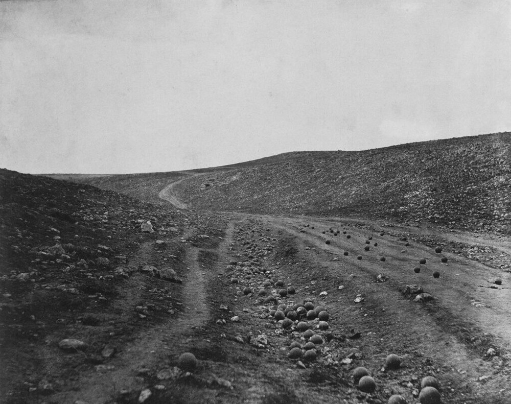 22. "Долина тени смерти", 1855 год, Крым