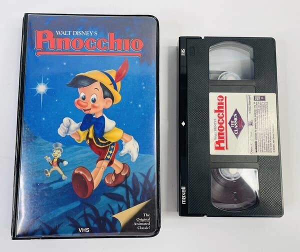 6. В 1985 году "Пиноккио" стал первым классическим анимационным фильмом Disney, выпущенным на видео