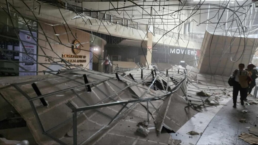 Землетрясение на Филиппинах: очевидцы сняли на камеру падающие потолки и трясущиеся стены